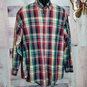 TwentyX Men's Multicolor Plaid Western Shirt Sz XL??